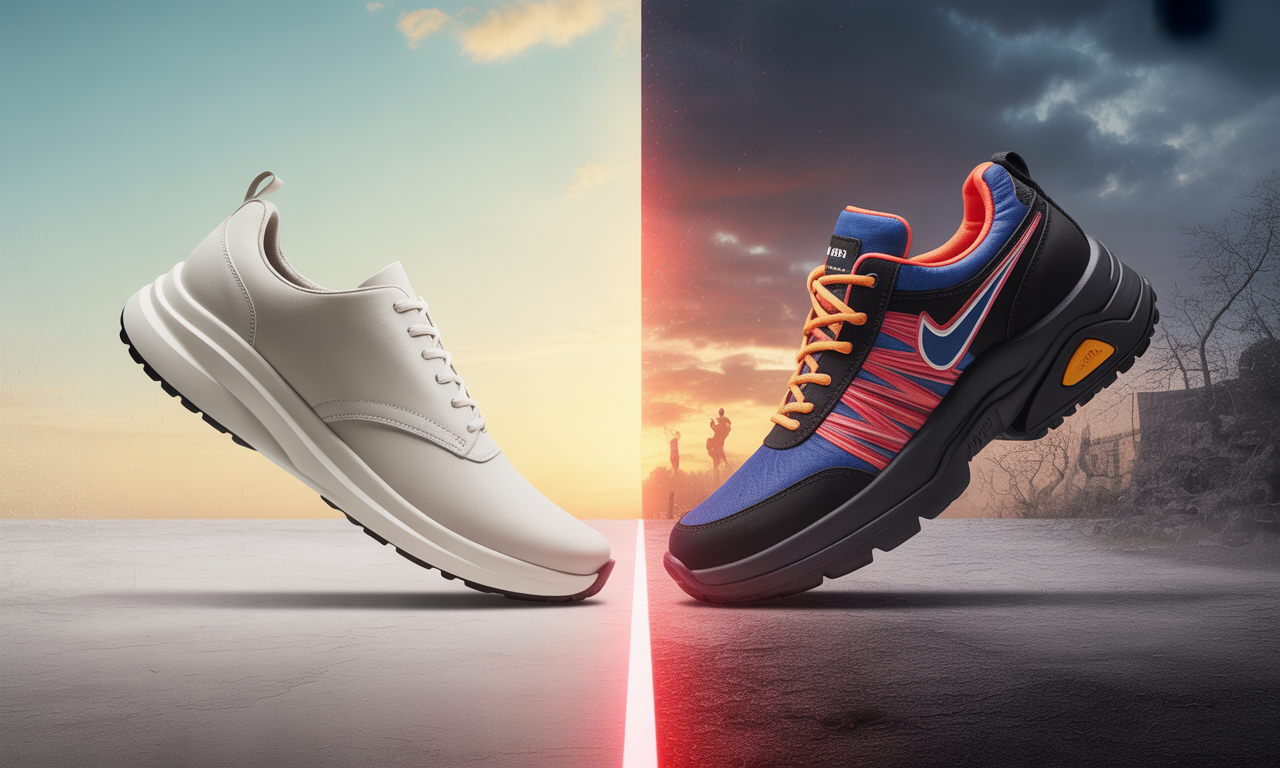 découvrez l'affrontement entre les chaussures minimalistes et maximalistes dans notre article. plongez dans l'univers du confort et de la performance pour choisir la paire qui vous convient le mieux. faites le bon choix pour vos pieds!