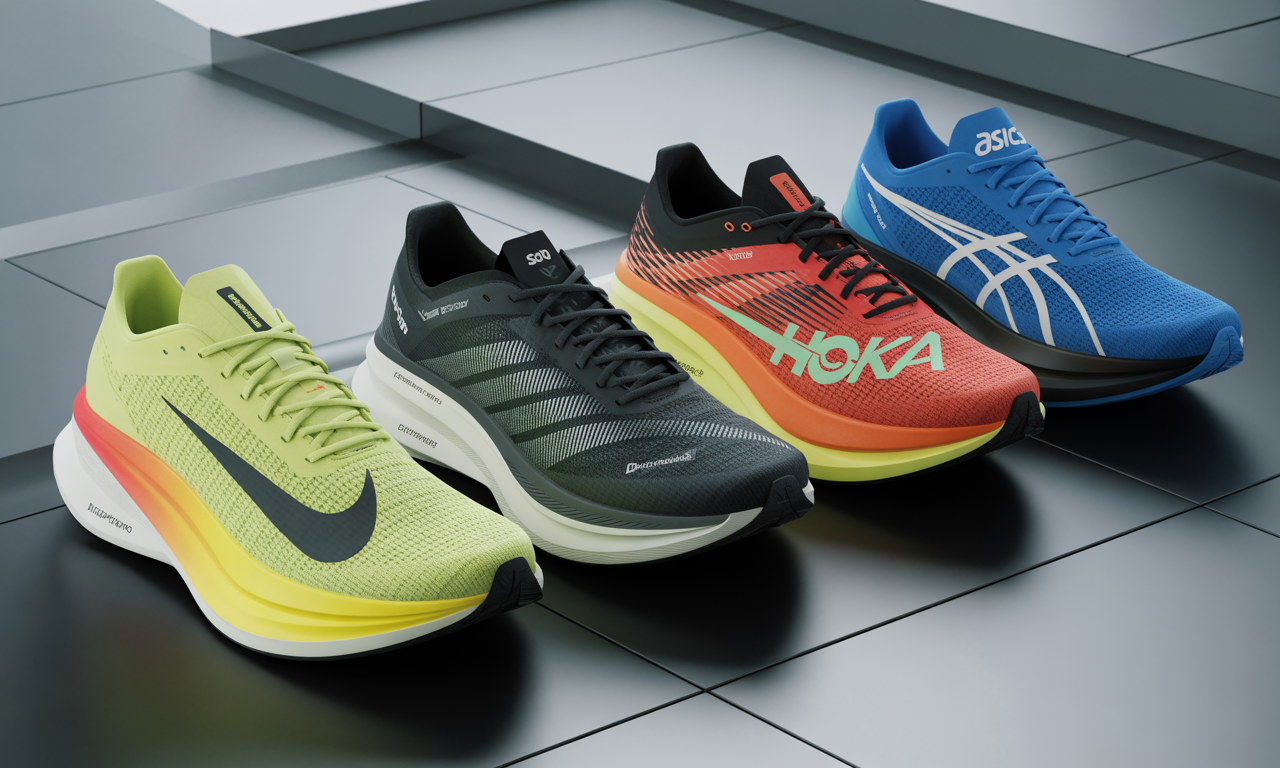 découvrez notre analyse comparative des chaussures à plaque carbone, mettant en lumière les performances et caractéristiques des modèles vaporfly, adios pro, endorphin pro, carbon x et metaracer. idéal pour les coureurs en quête de vitesse et de confort, cet article vous guide dans le choix de la chaussure parfaite pour vos prochaines courses.