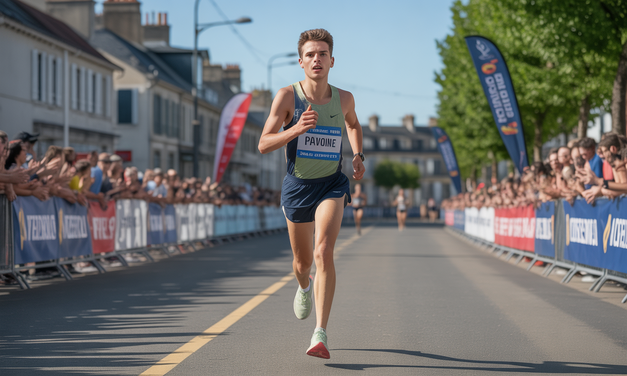 kévin pavoine se prépare pour défendre son titre lors du 10 km de chantepie, une course à pied qui promet compétition et passion.