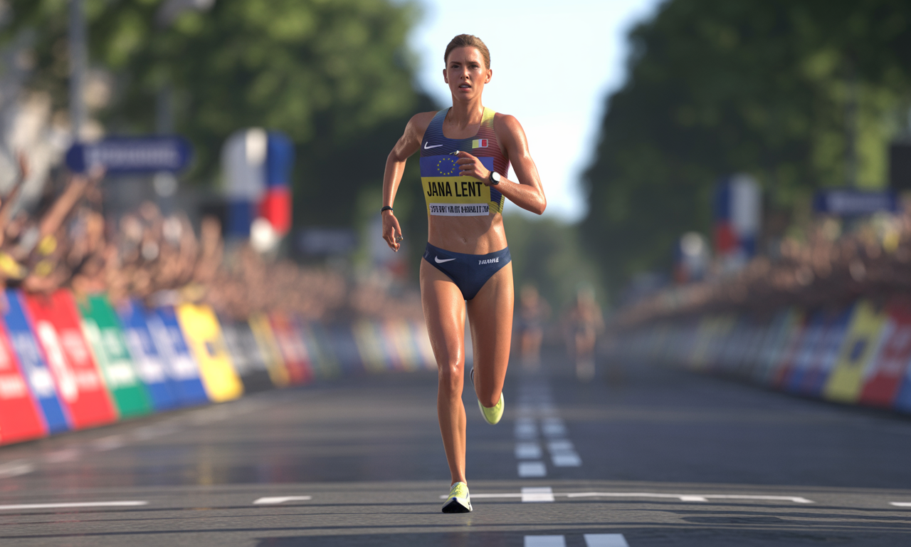 découvrez le parcours inspirant de jana van lent, déterminée à battre le record d'europe du 10 km route, entre ambition audacieuse et confiance assurée.