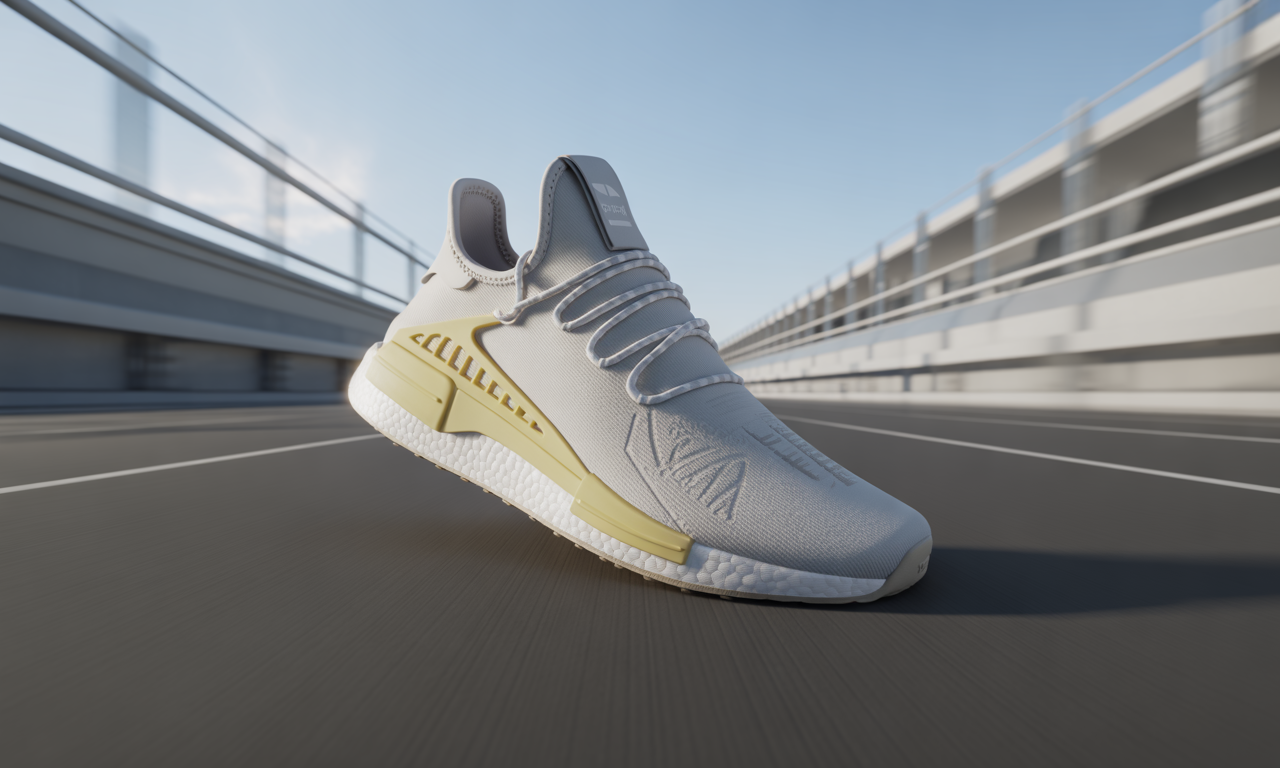 découvrez la pharrell x adidas humanrace evolution pro, la sneaker de running innovante à 1 000 dollars qui révolutionne la performance sportive avec design et technologie avancée.